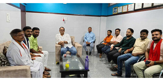 ​सह संगठन मंत्री अरविंद जी का लखीसराय दौरा, विहिप कार्यकर्ताओं को मिला संगठन मजबूती का मंत्र